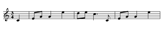 Earl of Crawford (not ugly) - staff notation
