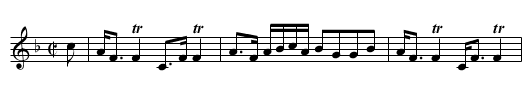 Earl of Fife's Fireside, The - staff notation