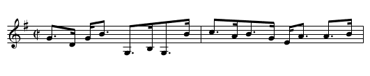 Earl of Glencairn's Strathspey [2] - staff notation