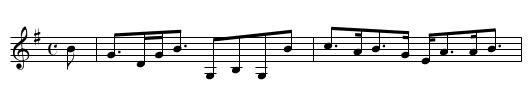 Earl of Glencairn's Strathspey - staff notation