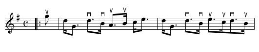 EARL OF HOME - staff notation