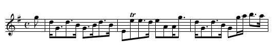 Earl of Loudoun's Strathspey. - staff notation