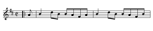 Earl's Chair, The - staff notation