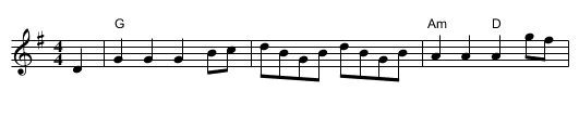 East Neuk of Fife - staff notation