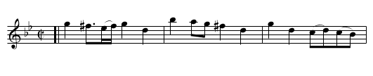 Easter Eve - staff notation