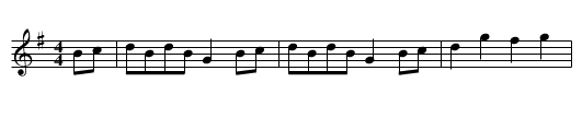 Ebenezer - staff notation