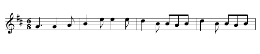 Echoes of Killarney - staff notation