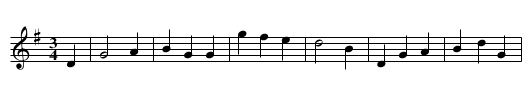 Echuca Waltz - staff notation