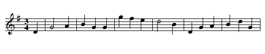 Echuca Waltz - staff notation