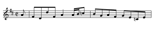 Eckel Reel - staff notation