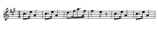 Eclipse Galop. GHW.034, The - staff notation