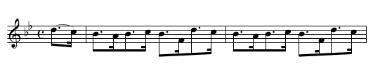 ECLIPSE HORNPIPE - staff notation