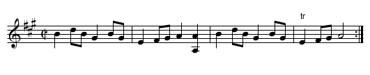 Eclipse, The - staff notation