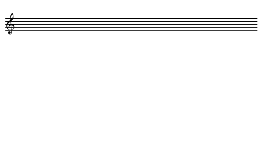 ?edarabân Etüd - staff notation