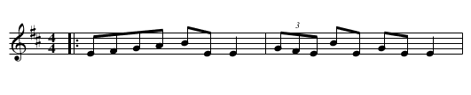 Eddie Moloney's - staff notation