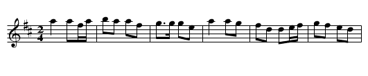 Eddie Smyth's - staff notation