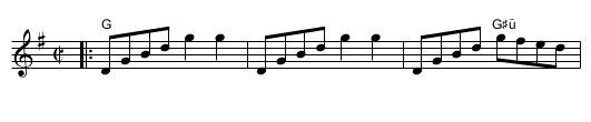 Eddie's Reel - staff notation