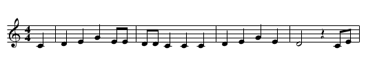 Edward - staff notation