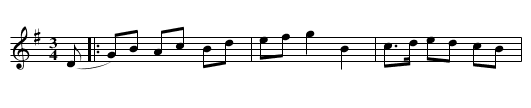 Edwards glada - staff notation