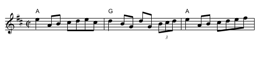 Eel in the Sink, The - staff notation
