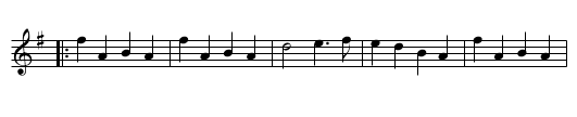 Egan's Polka - staff notation