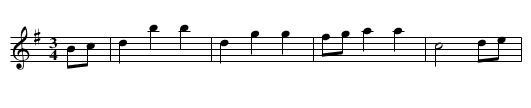 Egerlaender Walzer - staff notation