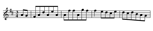 Egerlaendischer Landla - staff notation