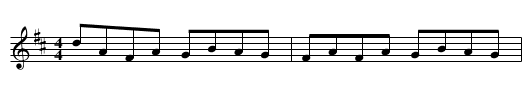 Egg Hornpipe,aka. WM.044 - staff notation