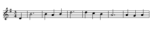 Ehrentanz - staff notation