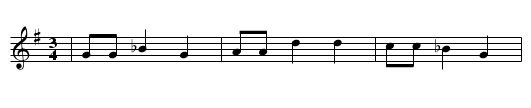 EI DU EDLER TANNENBAUM - staff notation