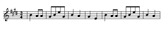 EI DU MEIN LIEBER SCHIFFSMANN MEIN - staff notation
