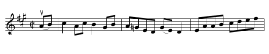 EIGHT O'CLOCK TRAIN - staff notation