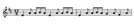 Eileen O'Riordan's - staff notation