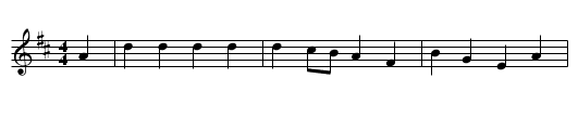 EIN BAUER IST EIN EHRENMANN - staff notation