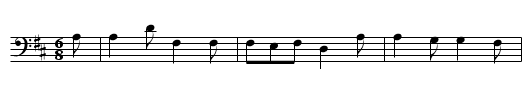 EIN HERZ DAS SICH MIT SORGEN QUAELT - staff notation