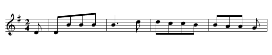 EIN JAEGER AUS KURPFALZ - staff notation