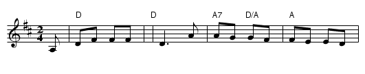 Ein Jäger aus Kurpfalz - staff notation