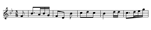 EIN SCHAEFER TRAEGT SORGEN - staff notation