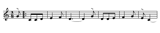 El Chénguere (XA 13) - staff notation