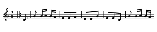 El Chinchecle - staff notation