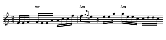 El Choclo - staff notation