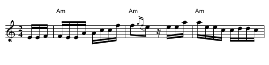 El Choclo - staff notation