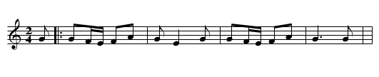 El Cristu de Candás - staff notation