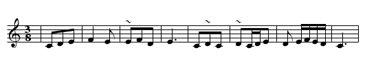 El Valse (MG 62) - staff notation
