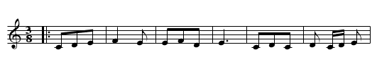 El Valse (XA 04) - staff notation
