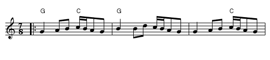 Eleno Mome - staff notation