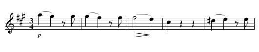 Elfin Waltzes #2. Le4.154 - staff notation