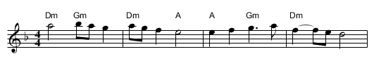 Elijaho Hanavi - staff notation
