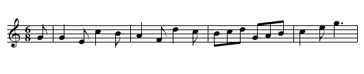 Elizabeth Adair - staff notation