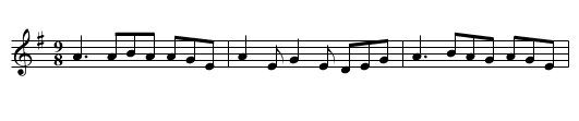 Elizabeth Kelly's Delight - staff notation